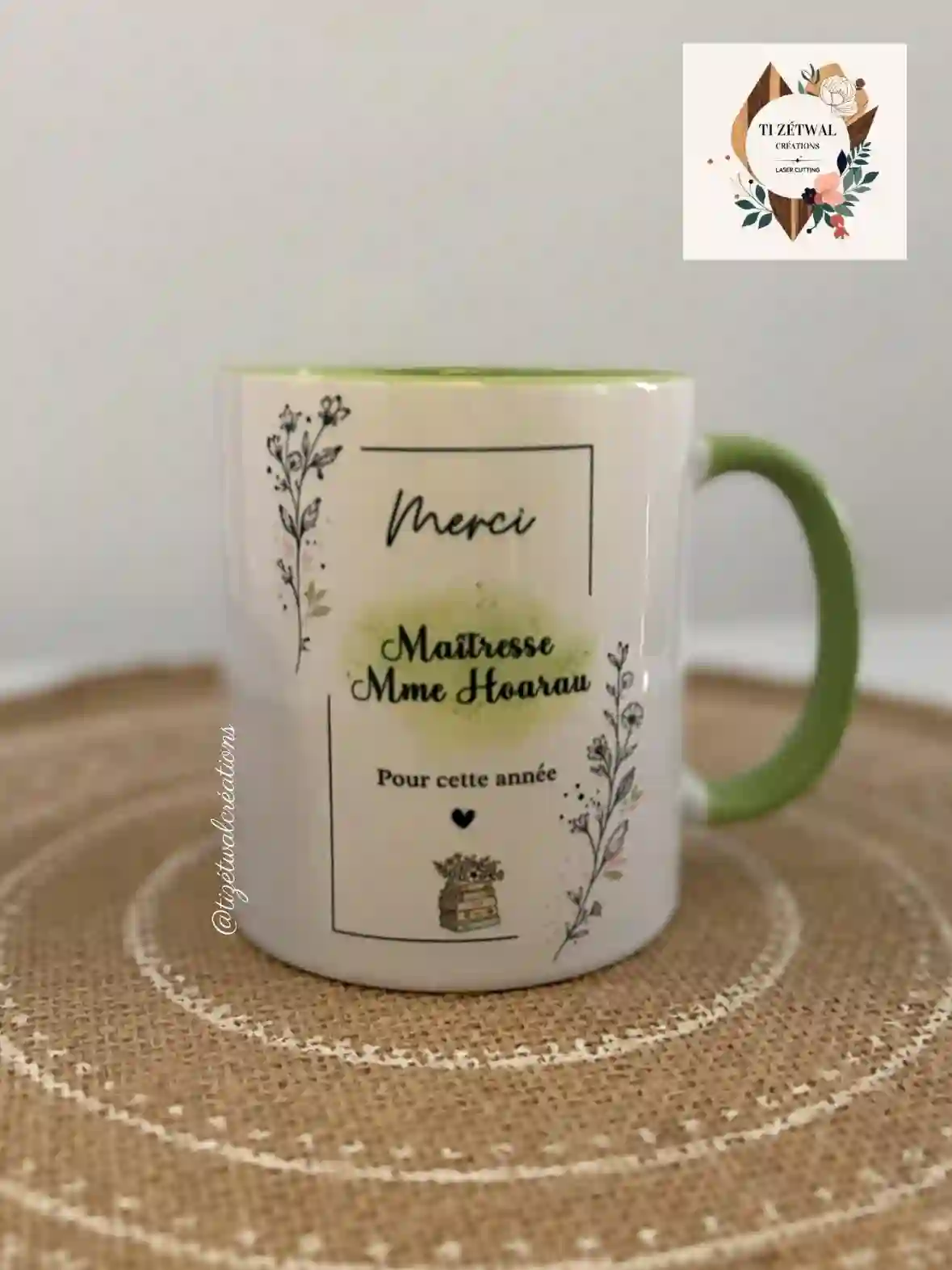 Mug personnalisé - différents coloris