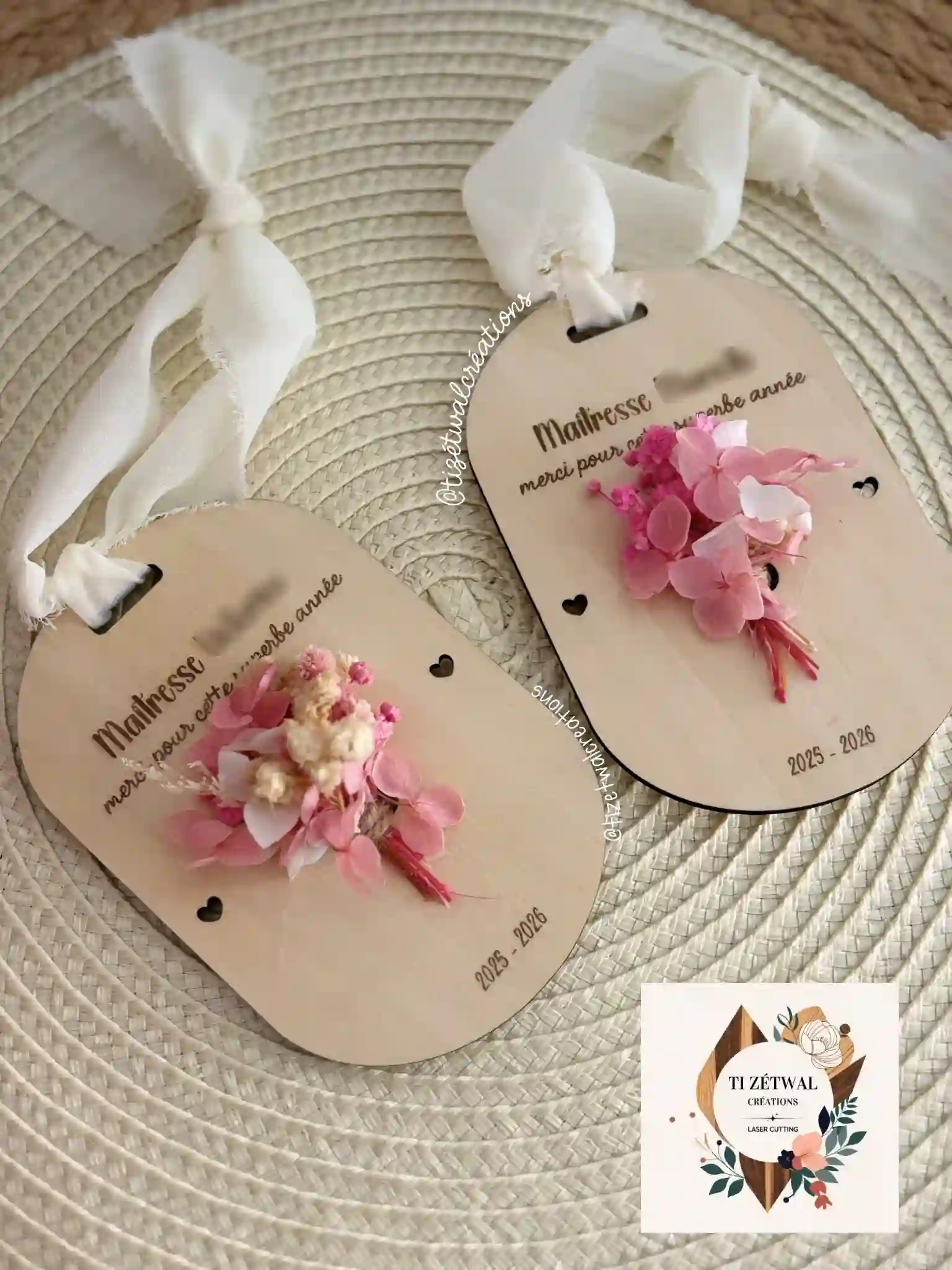 Collection Remerciements - Fin d'année scolaire